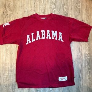 Vintage Alabama Crimson Tide Heavyweight Embroidered Tee Colosseum